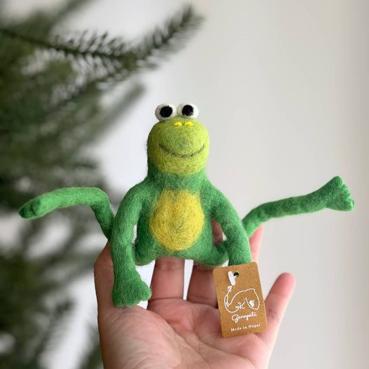 Frog Finger Puppet