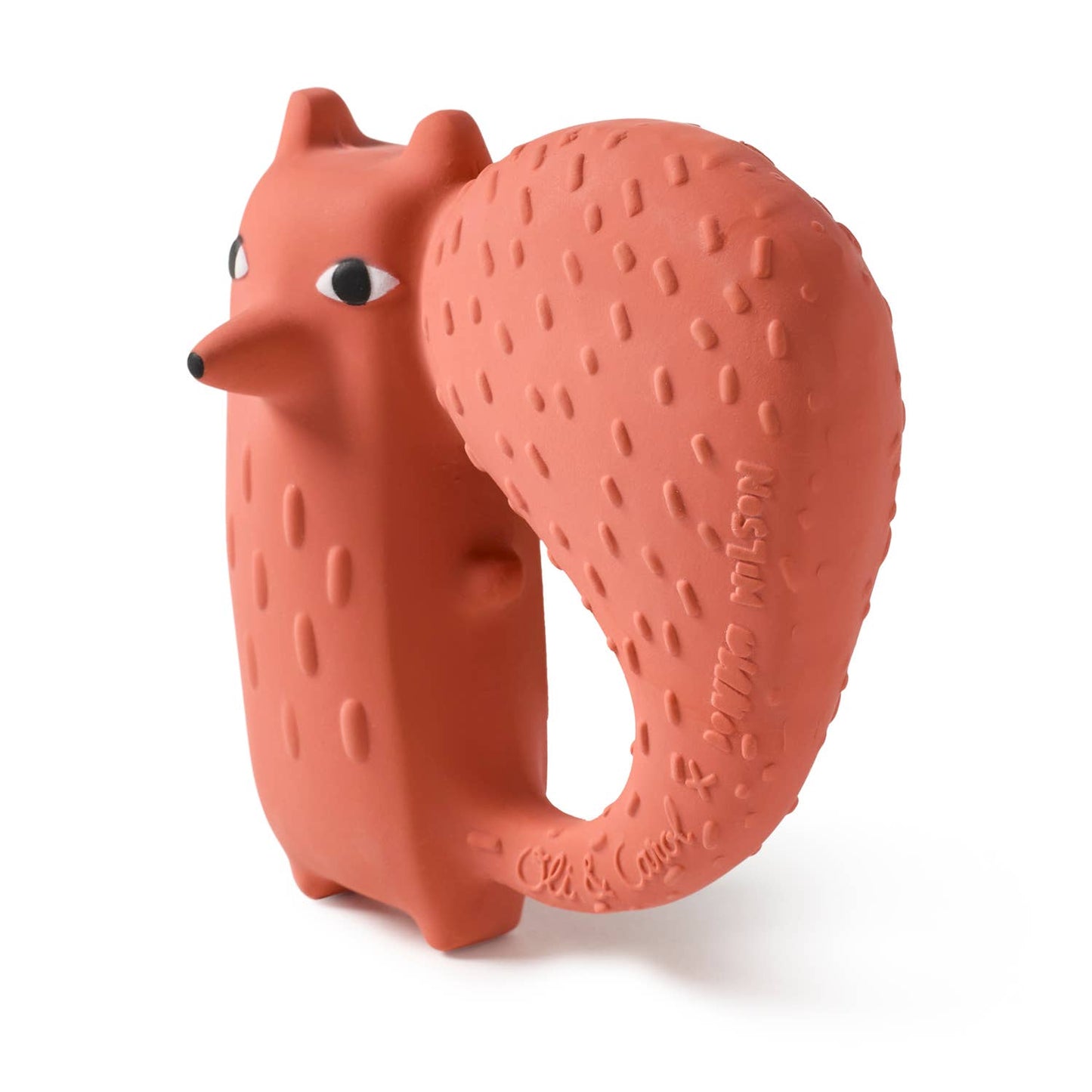 Cyril Squirrel Fox - Natural Baby Teether Oli&Carol