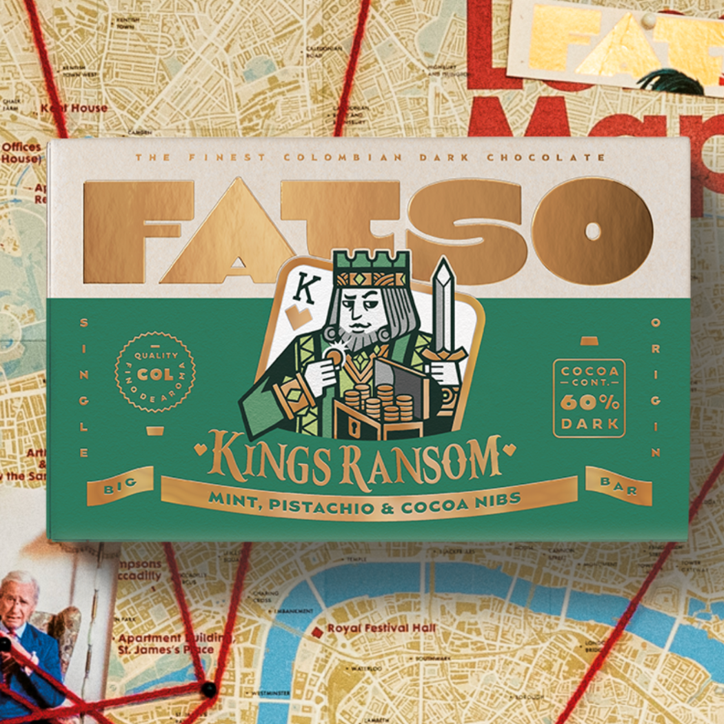 Kings Ransom - 60% Dark chocolate vegan chunky bar