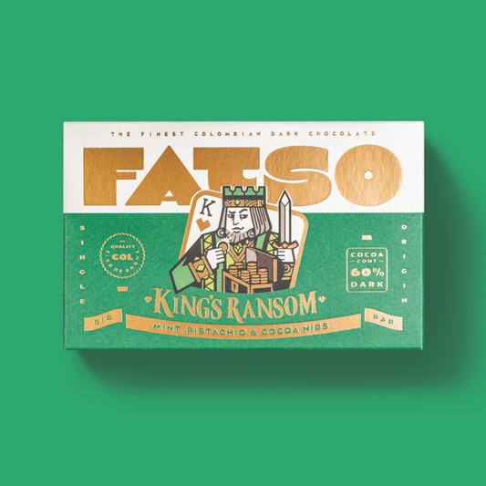 Kings Ransom - 60% Dark chocolate vegan chunky bar