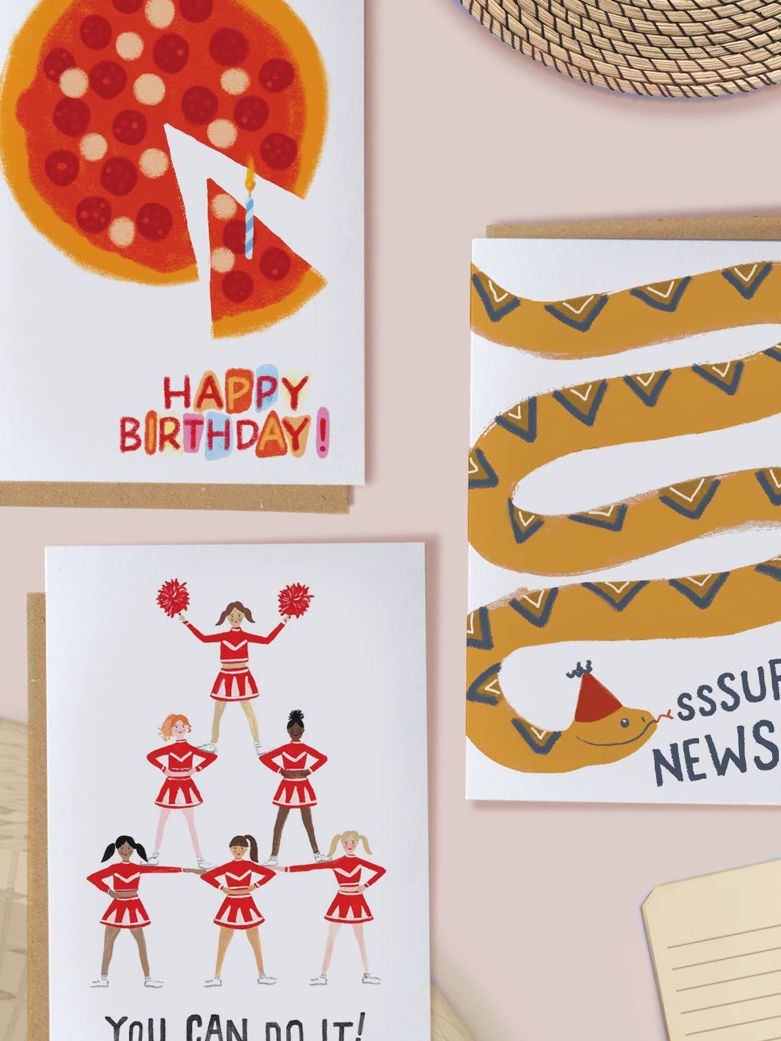 Pizza Happy Birthday Card