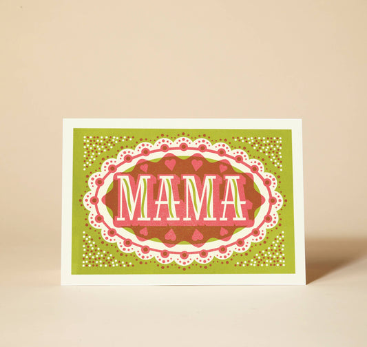 Mama Greeting Card