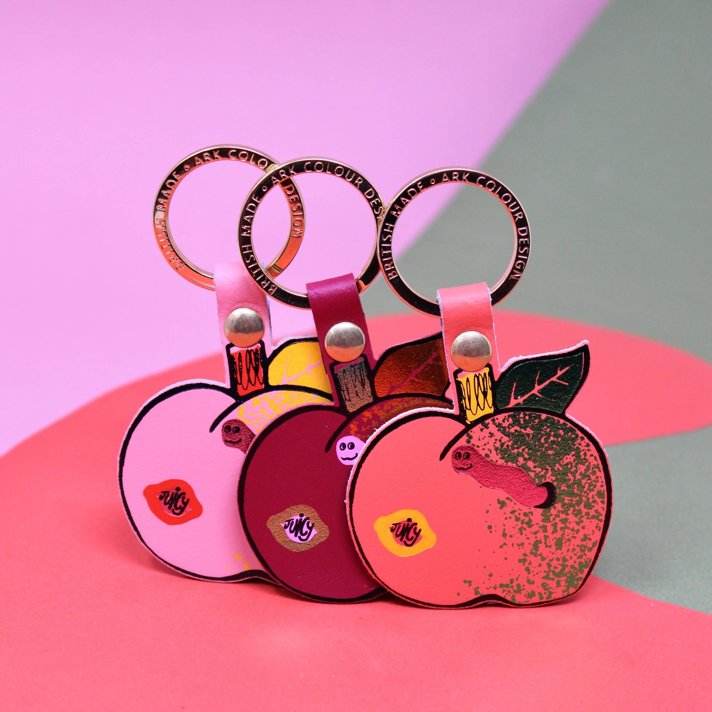 Juicy Apple Keyring