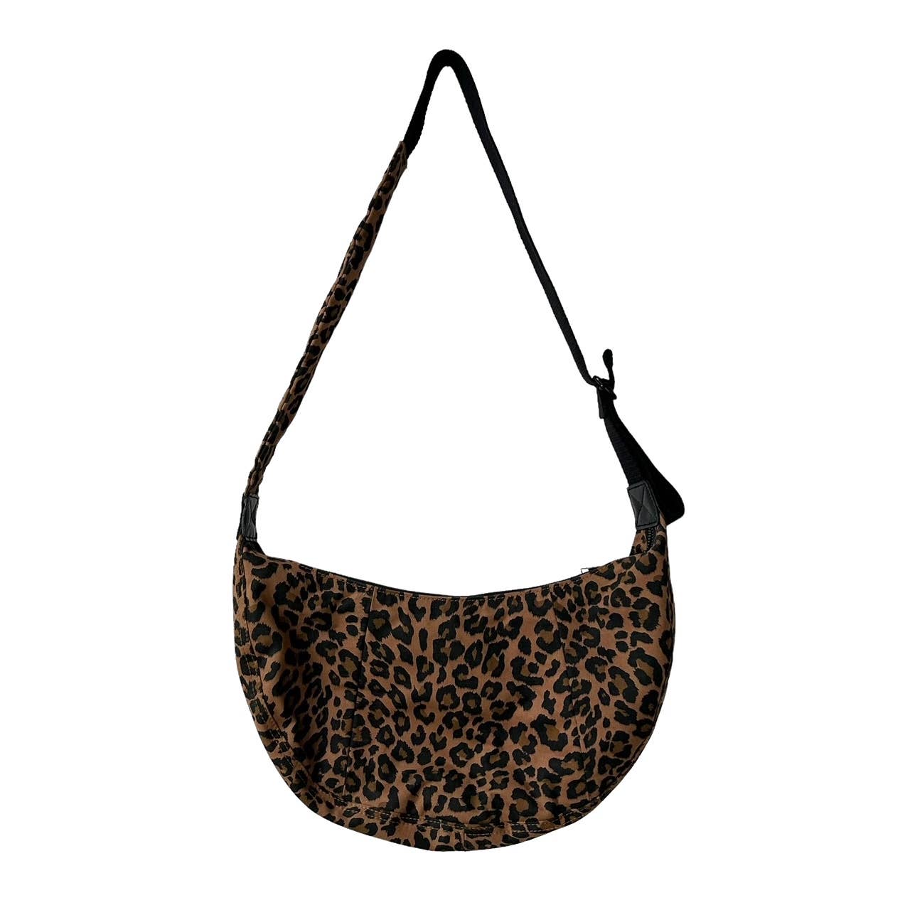 Brixton Cross Body Sling Bag | Leopard Print Brown