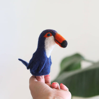 Toucan Felt Finger Puppet