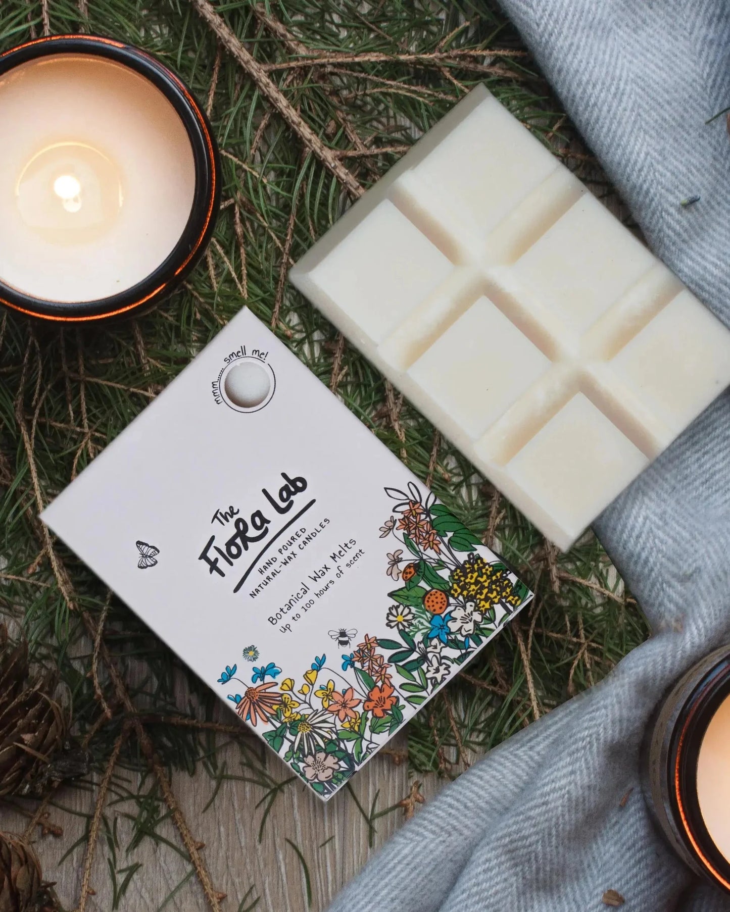 Nordic Pine Wax Melt Bar | Pine, Eucalyptus, Cedarwood