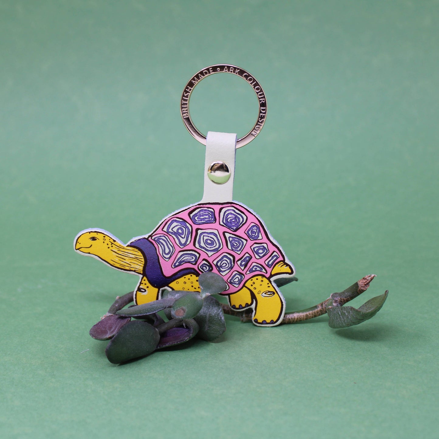 Tortoise Key Fob