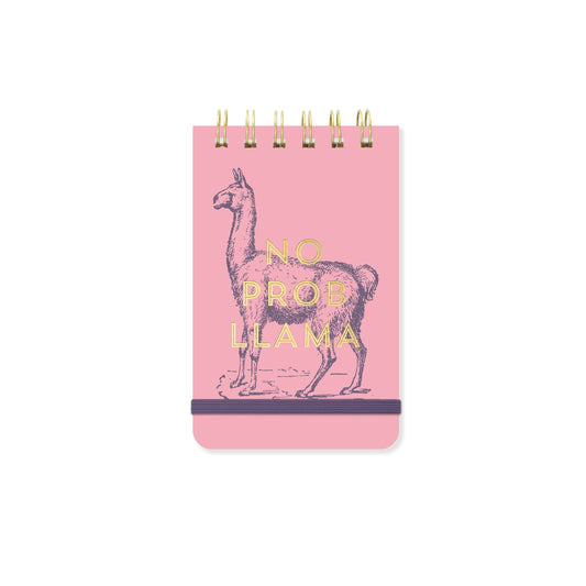 Vintage Sass Notepad | No Prob Llama