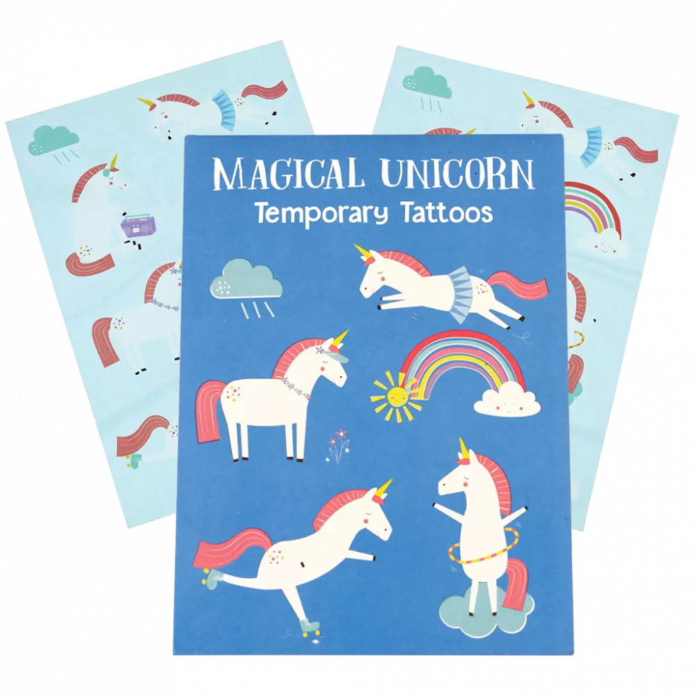 Temporary Tattoos | Magical Unicorn