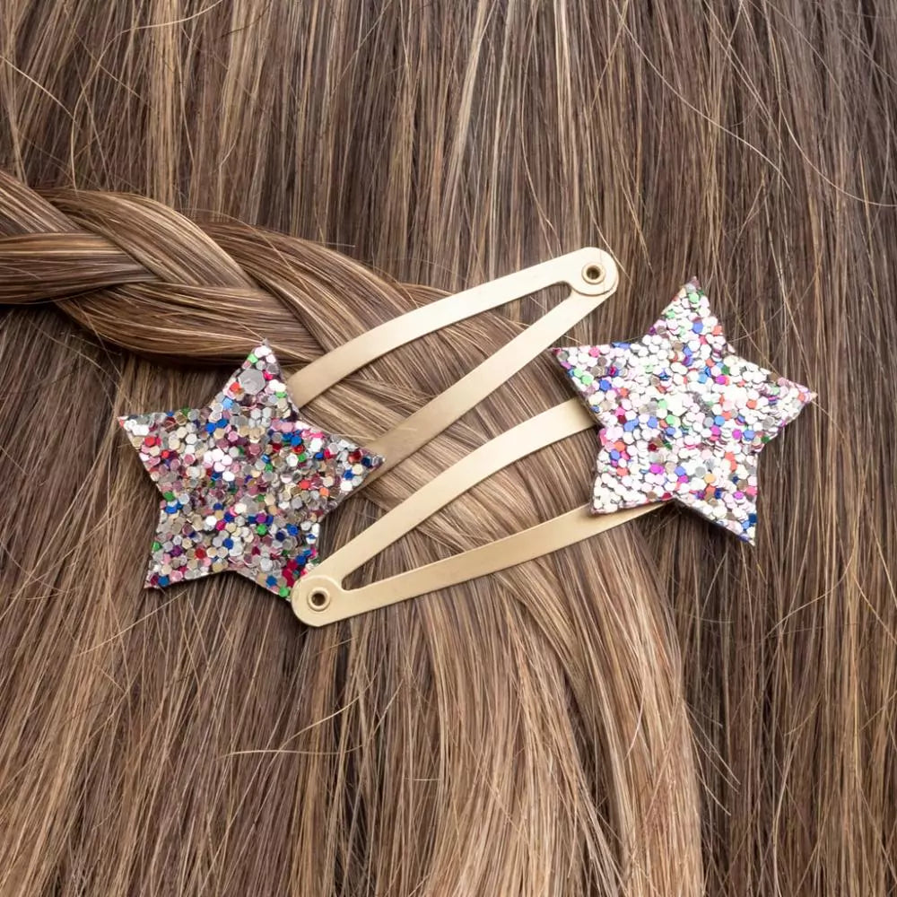 Glitter Hairclips Fairies