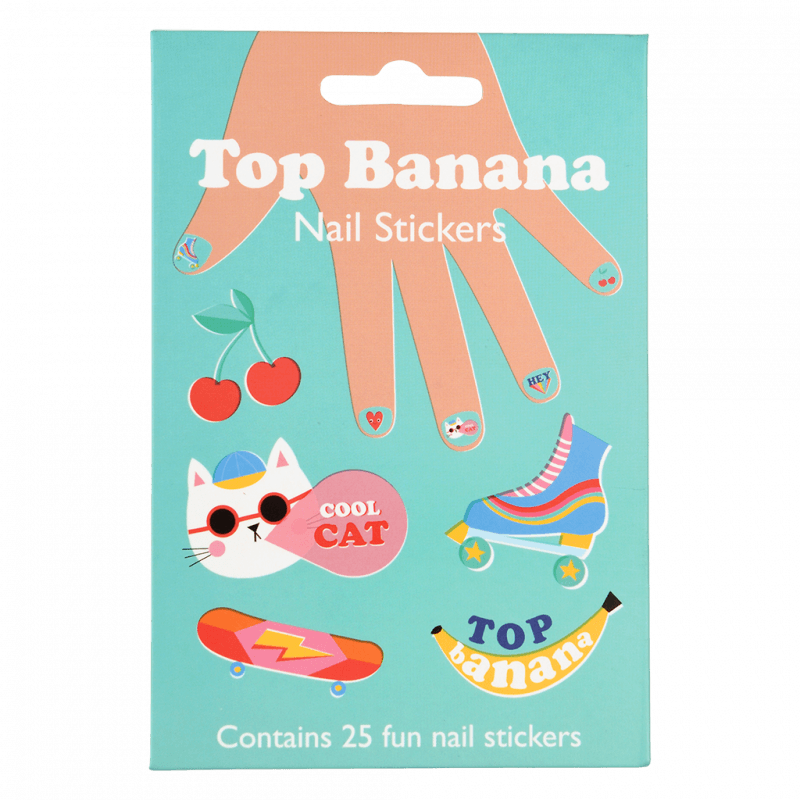 Children's Nail Stickers (pack of 25) | Top Banana