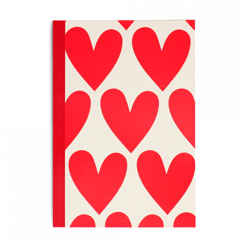 Hearts Notebook (Various Sizes)