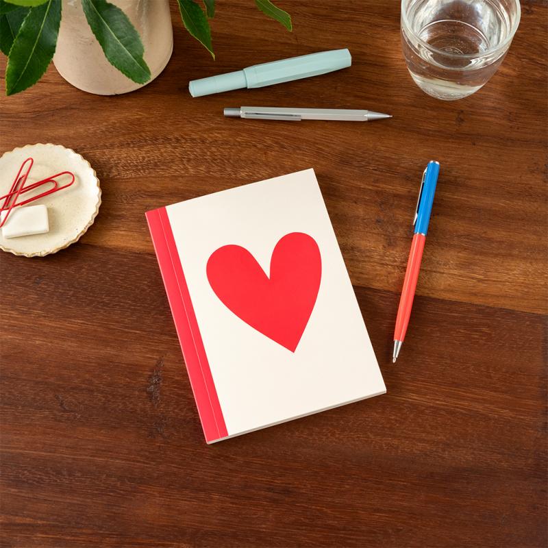 Hearts Notebook (Various Sizes)