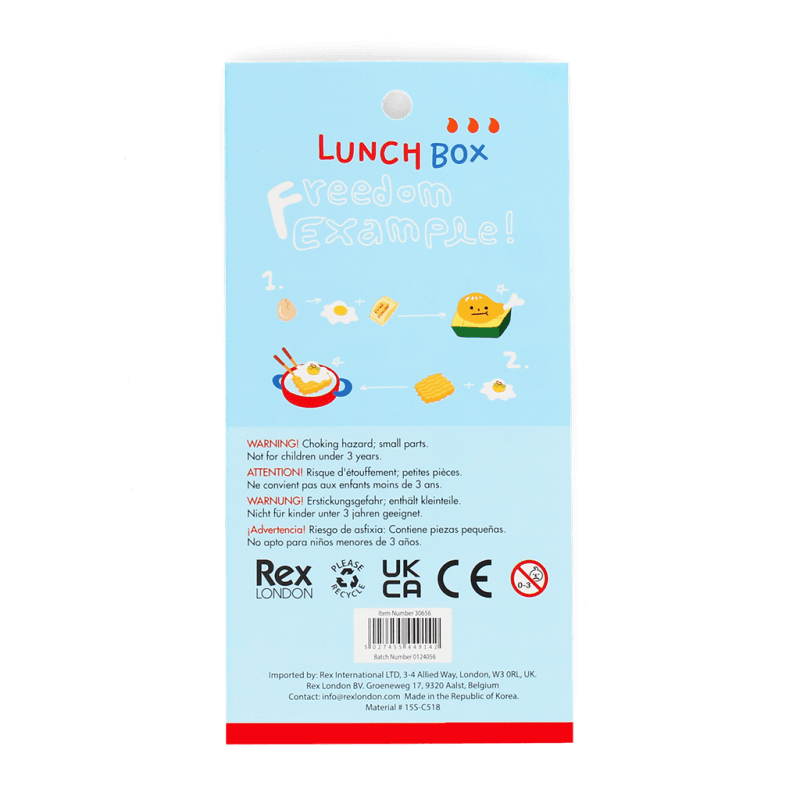 3D Puffy Stickers | Lunch Box