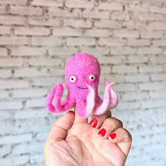 Octopus Finger Puppet