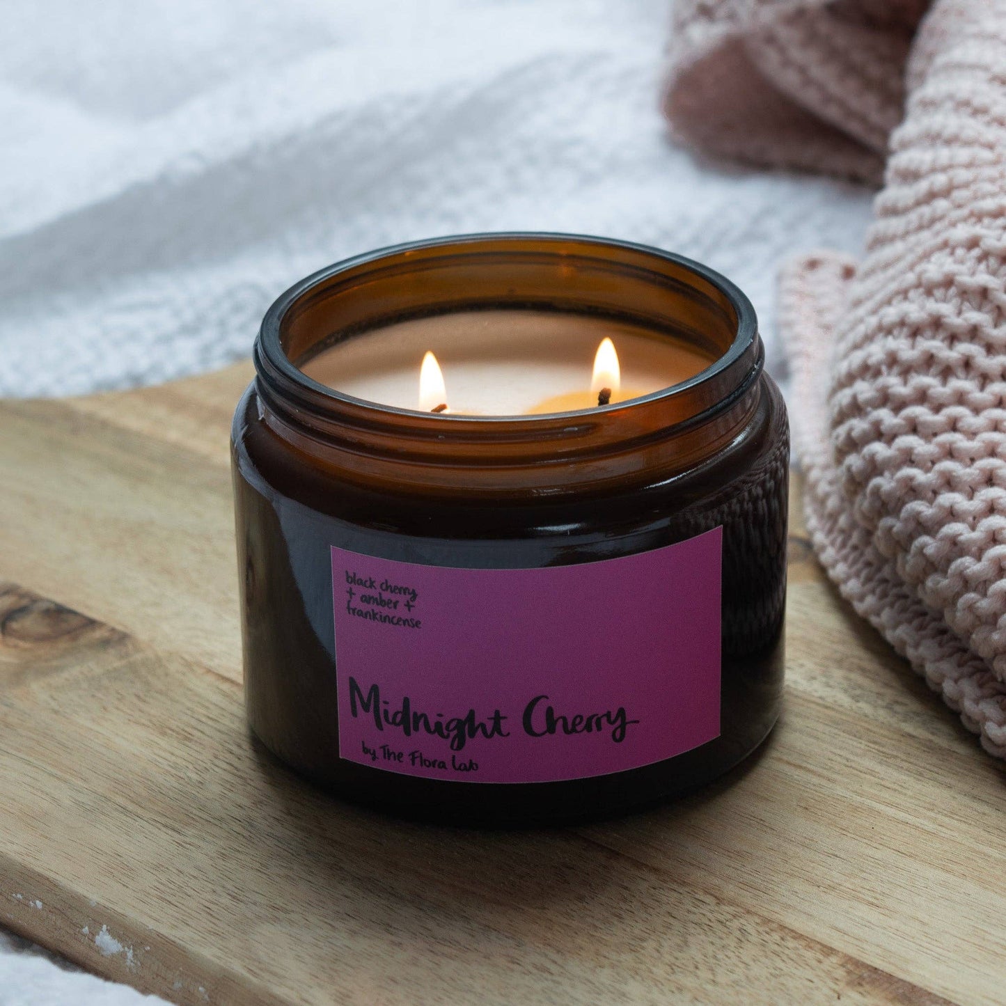 Natural-Wax Candle | Midnight Cherry