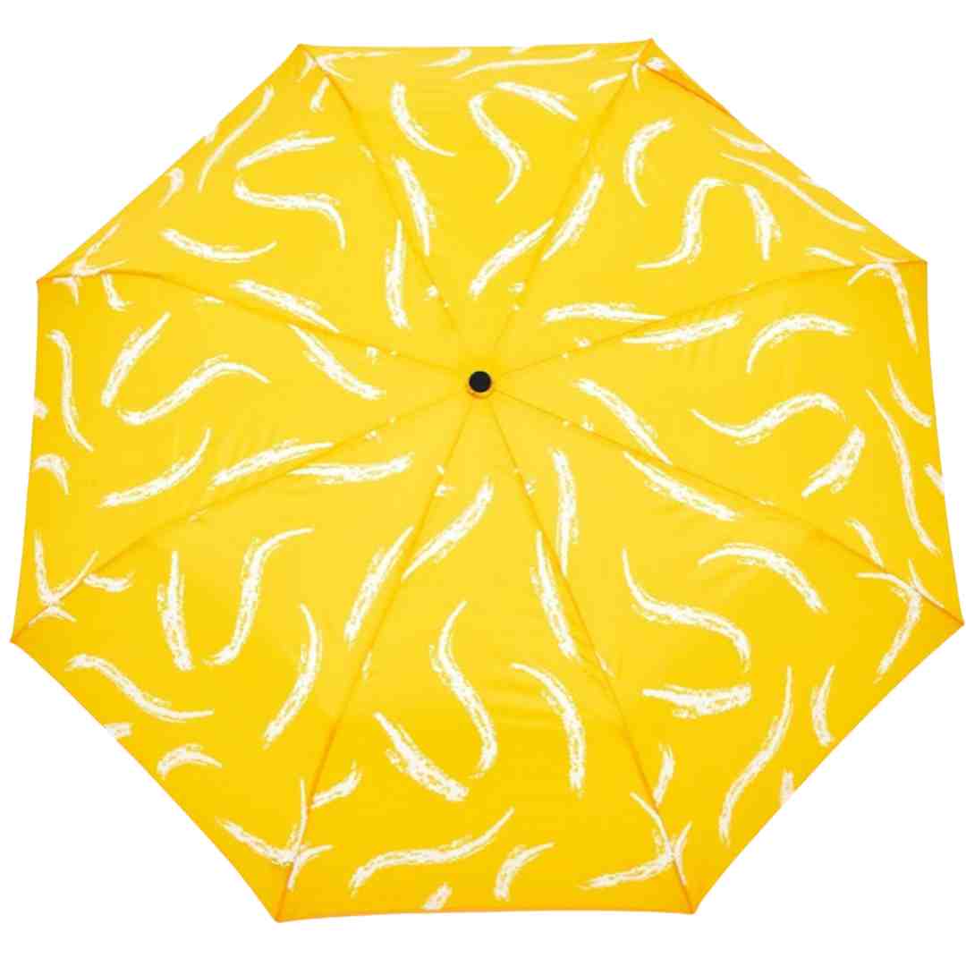 Saffron Brush Compact Eco-Friendly Duck Umbrella