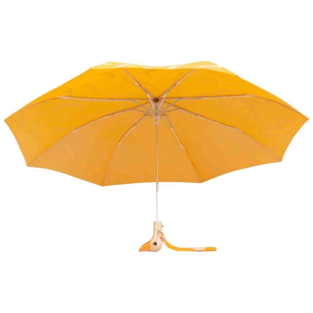 Saffron Brush Compact Eco-Friendly Duck Umbrella