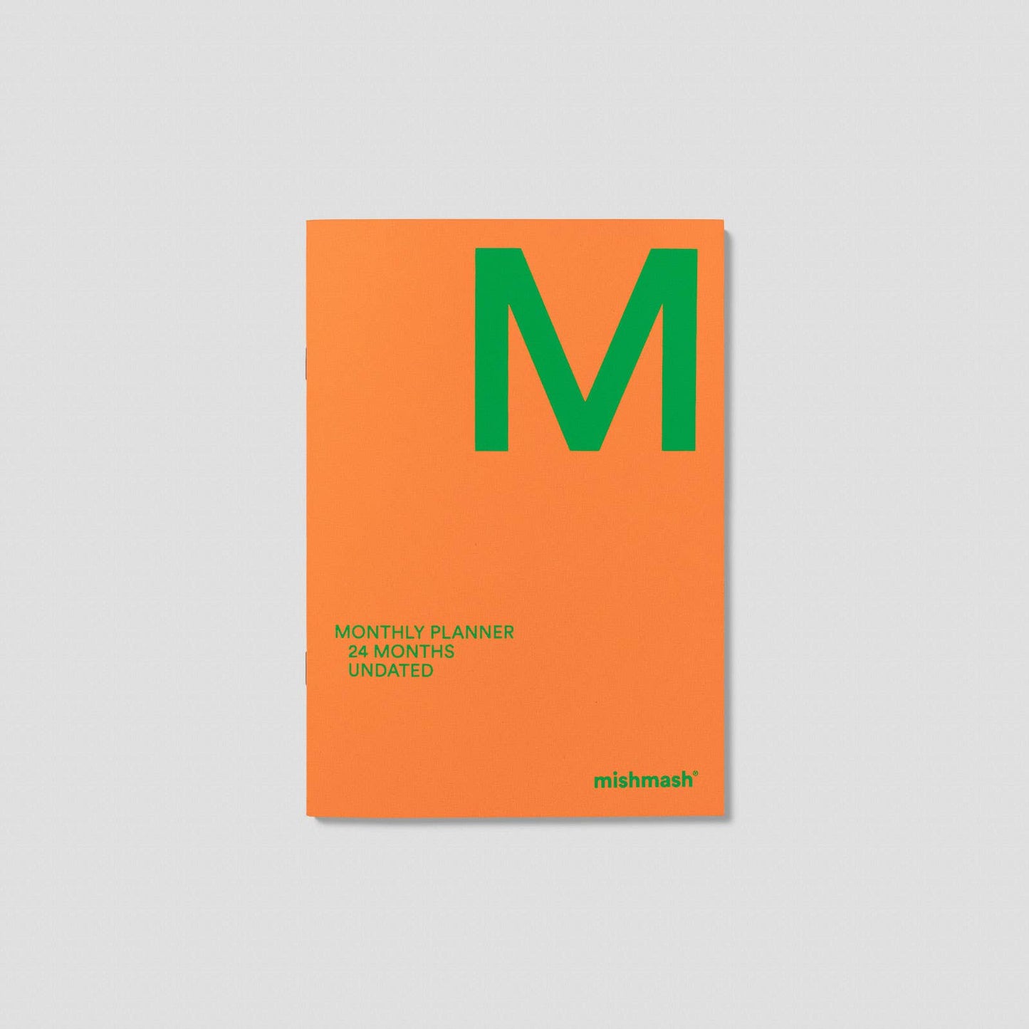 Undated Monthly Planner (in Green or Orange)