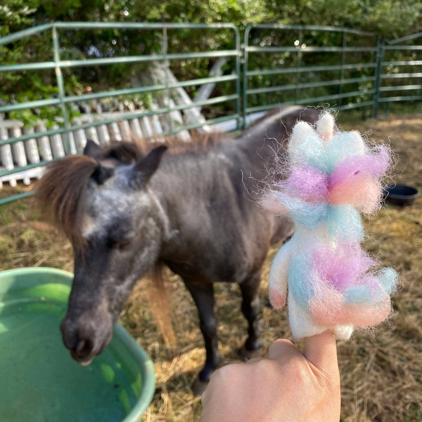 Unicorn Finger Puppet