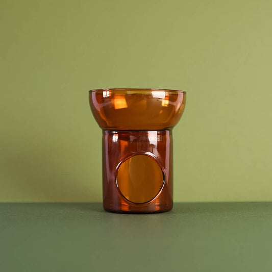 Sienna Amber Glass Wax / Oil Burner