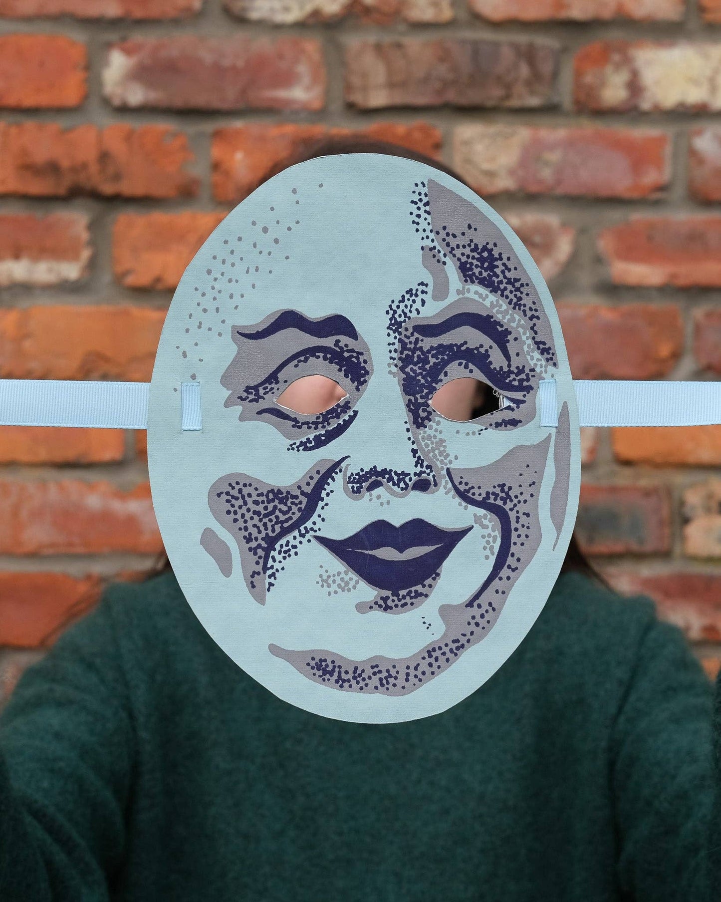 Halloween Fancy Dress Face Masks (Set of 6)