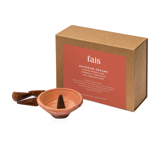 Incense Cones | Outdoor Dreams Scent (Citronella + Cedar Wood)