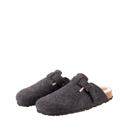 Valdemar Clog Slippers | Asphalt