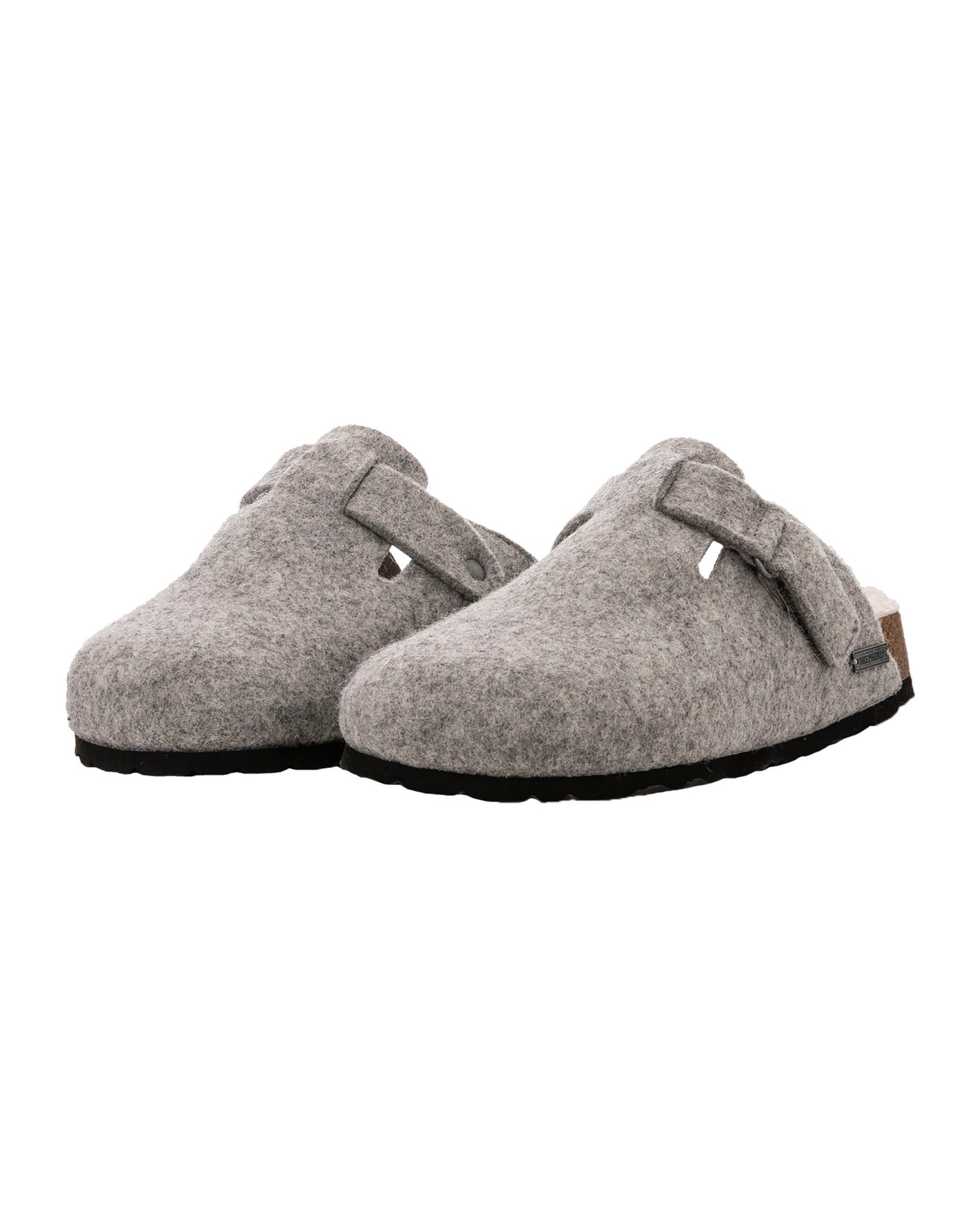 Hilma Clog Slippers | Grey