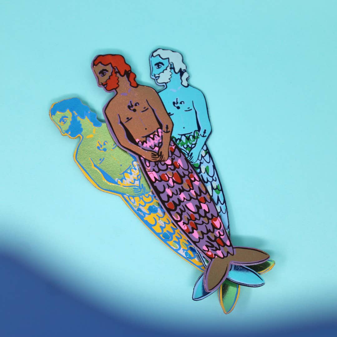 Mer-Man Bookmark