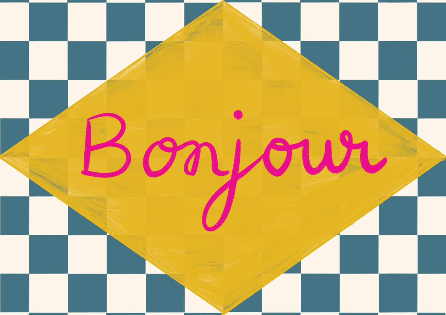 Bonjour | Art Print