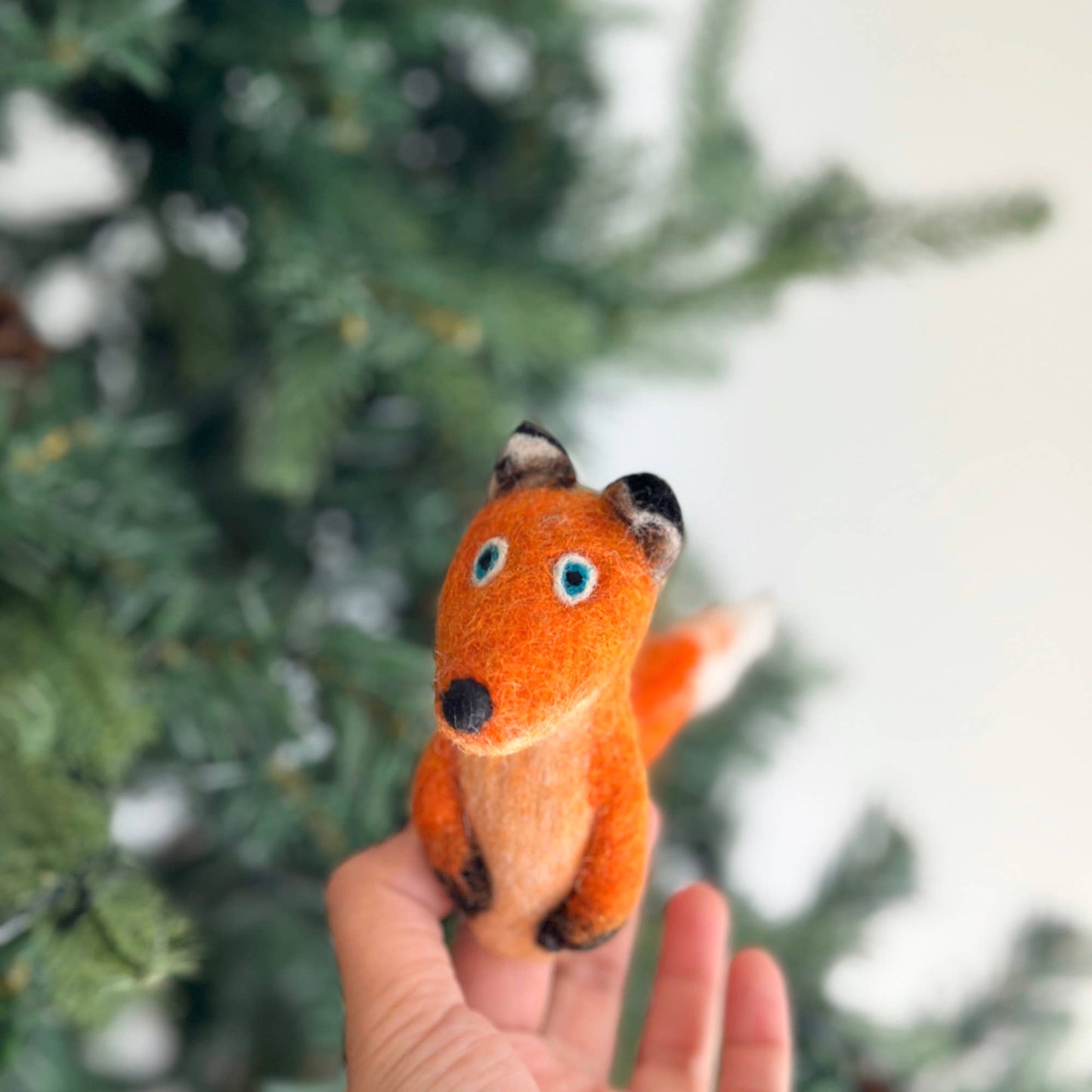 Fox Felt Finger Puppet