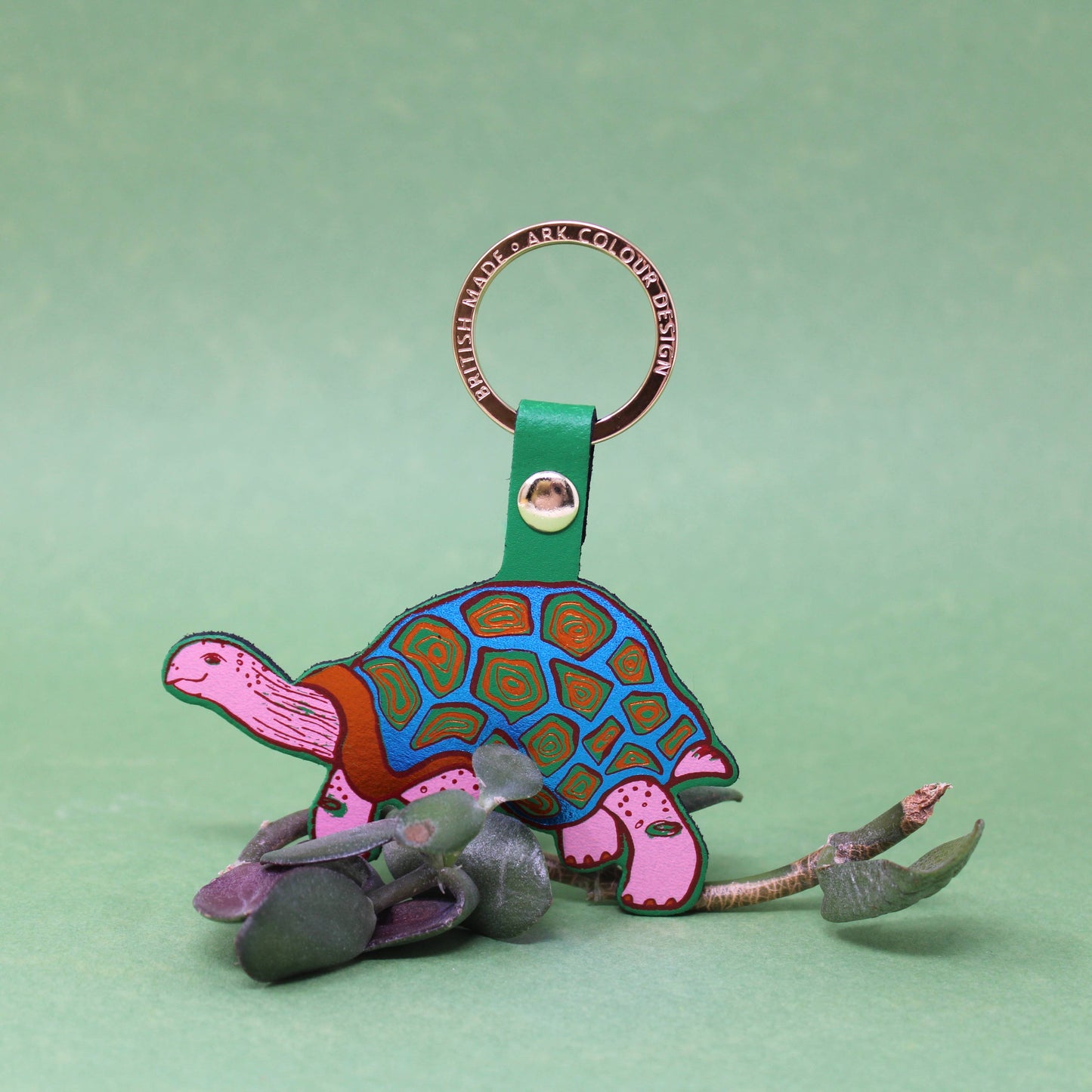 Tortoise Key Fob