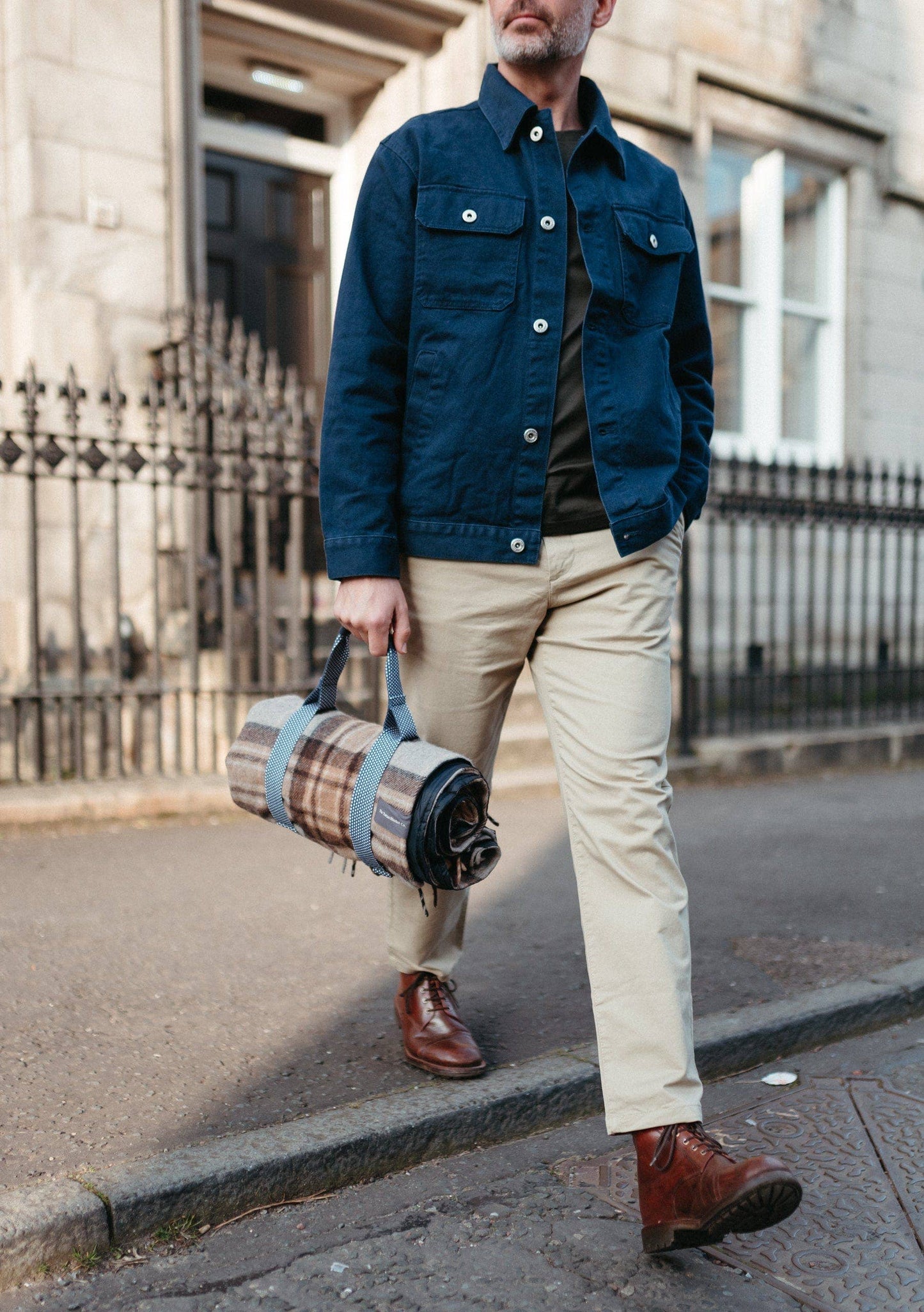 Recycled Picnic Carrier | Navy