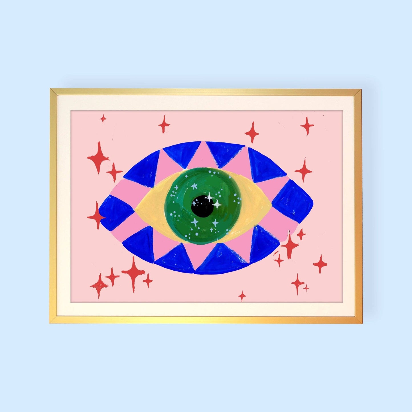 Magical Eye Print A4