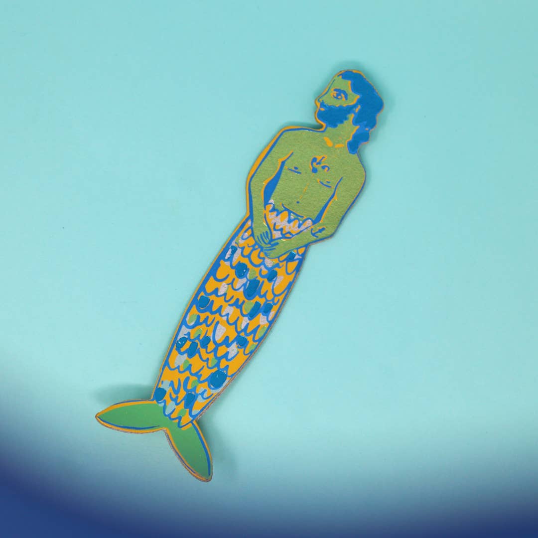 Mer-Man Bookmark