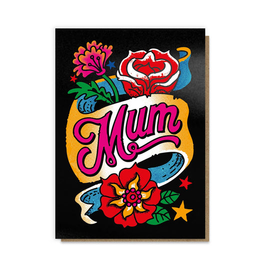 Mum Tattoo Card | Mother's Day Card