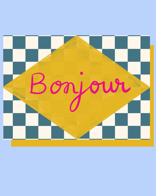 Bonjour | Art Print