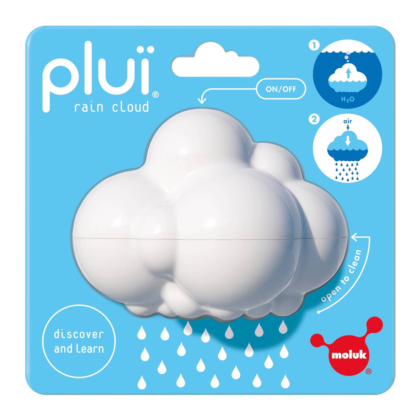 Plui Rain Cloud Sensory Bath Toy