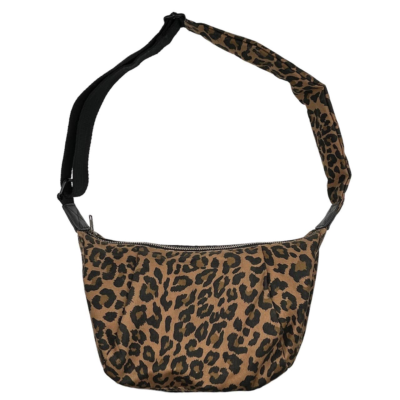 Brixton Cross Body Sling Bag | Leopard Print Brown