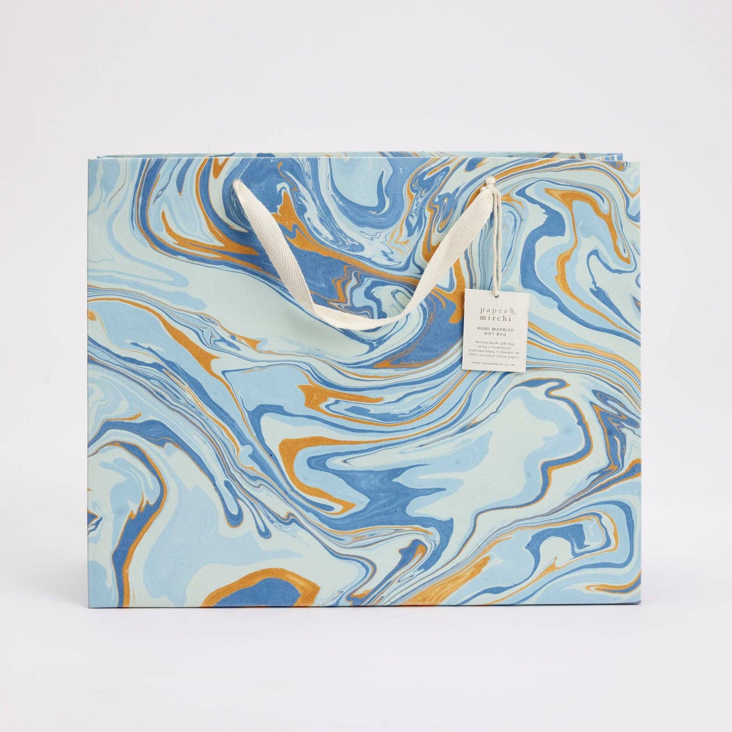 Hand Marbled Gift Bags (Large) - Celebration