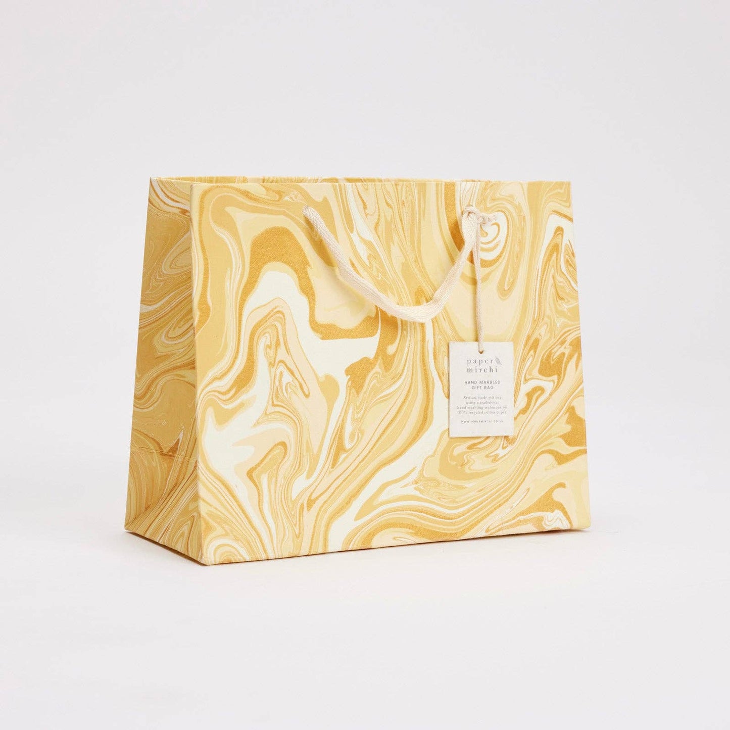 Hand Marbled Gift Bags (Medium) - Celebration