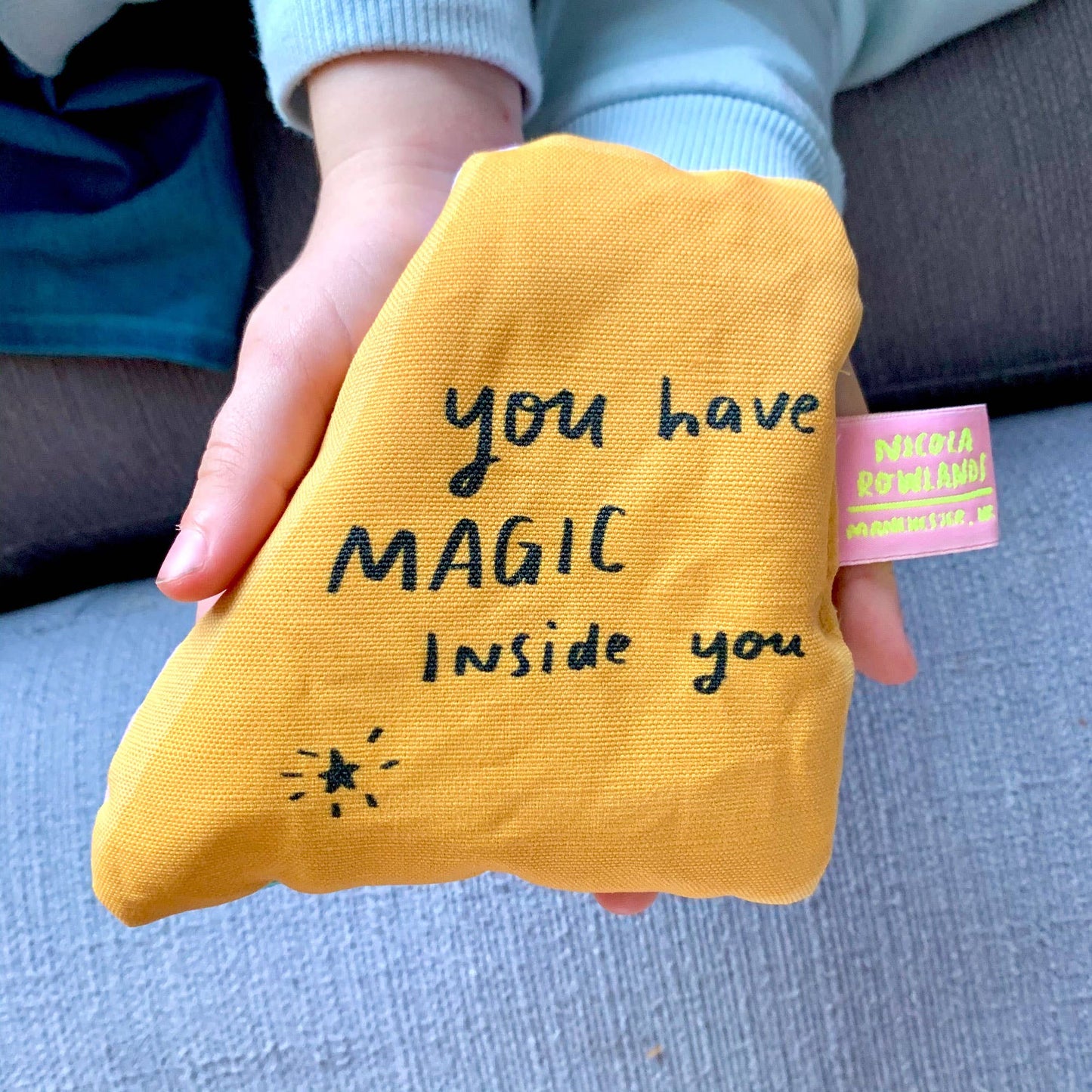 Sensory Lavender Palm Bag | You Have Magic Inside You