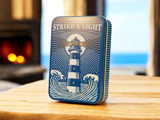 'Strike a Light' Match Tin