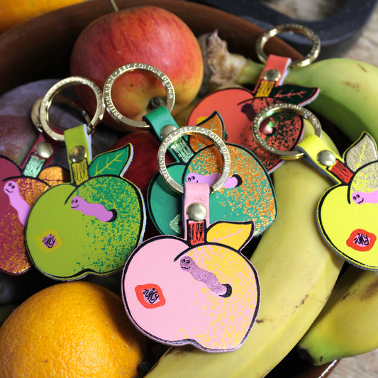 Juicy Apple Keyring