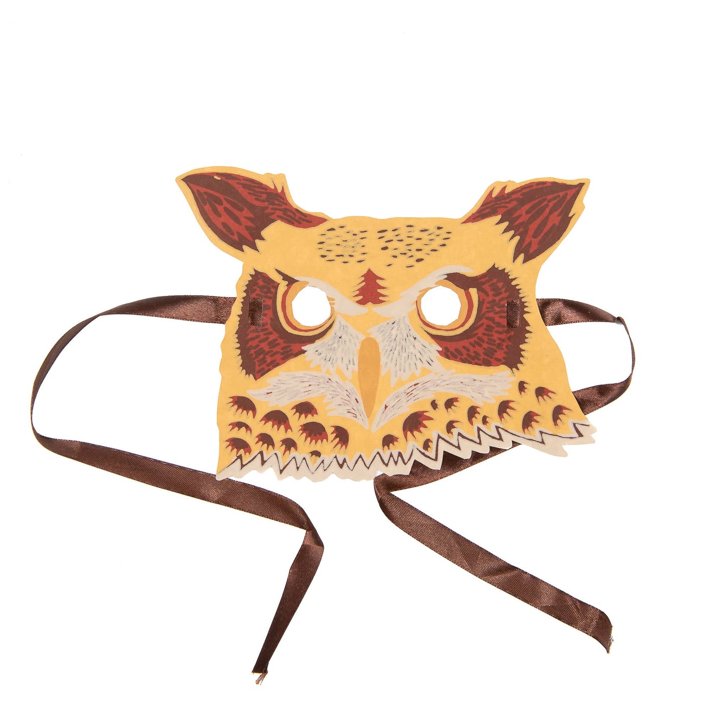 Owl Mask Greeting Card