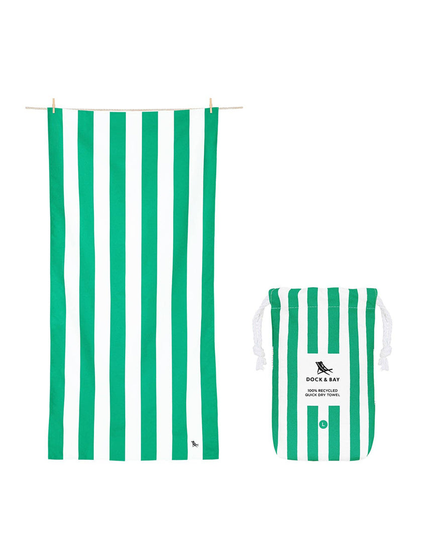 Quick Dry Towel | Cabana Cancun Green L