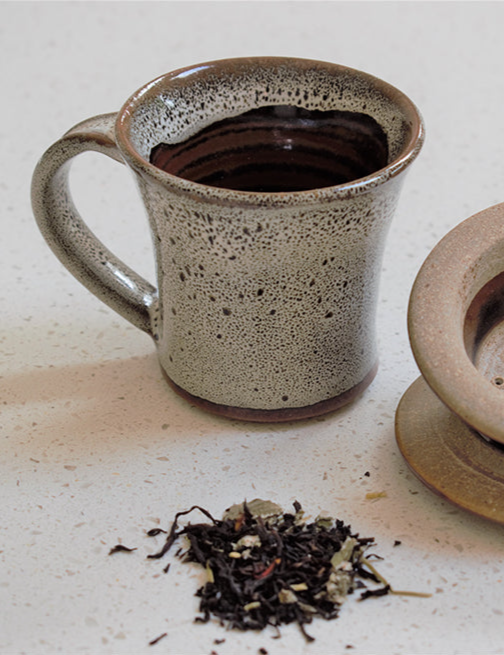 Chai Cup & Strainer Set | Tawny