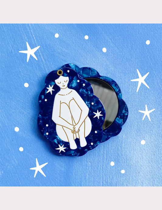 Cosmic Girl Pocket Mirror