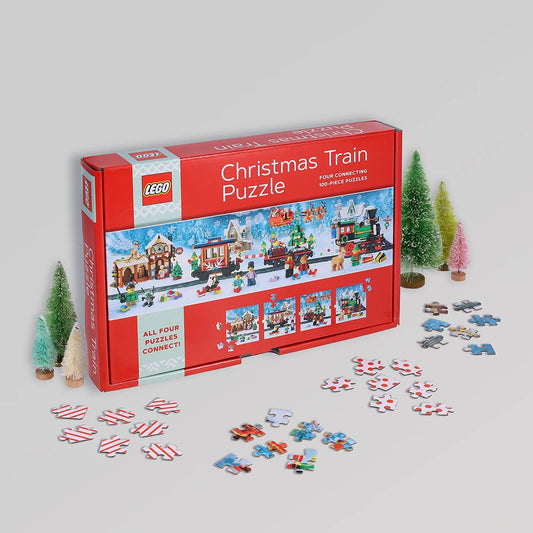 Christmas Train Puzzle by Lego